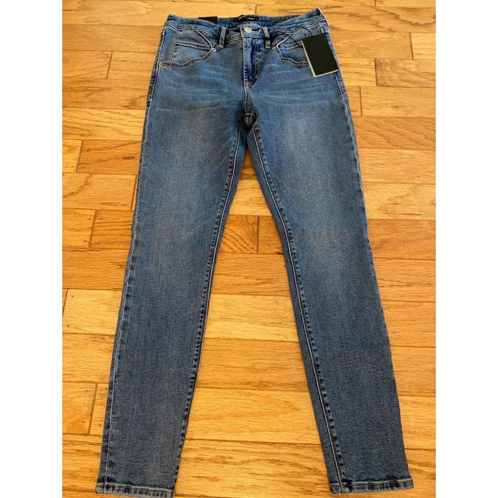 NWT Dear John, women's Gisele HR Skinny, cotton bridgeton jeans size 27
